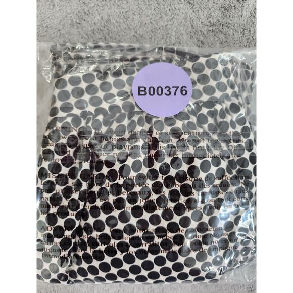 Express Polka Dot A-Line Mini Skirt Size 4 Black White Rockabilly Retro Flare - Picture 9 of 9